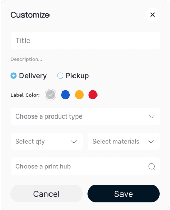 Customize & Get Matched Locally